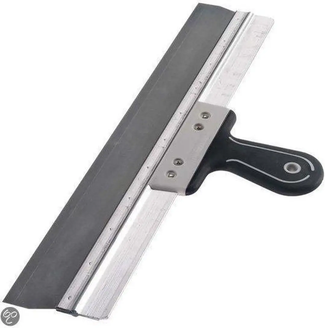Super Prof Afstrijkmes RVS/Softgrip 380mm - Wit