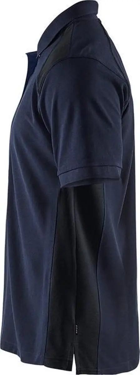 Blåkläder 3324-1050 Poloshirt Piqué - XXXL - Donker marineblauw/Zwart