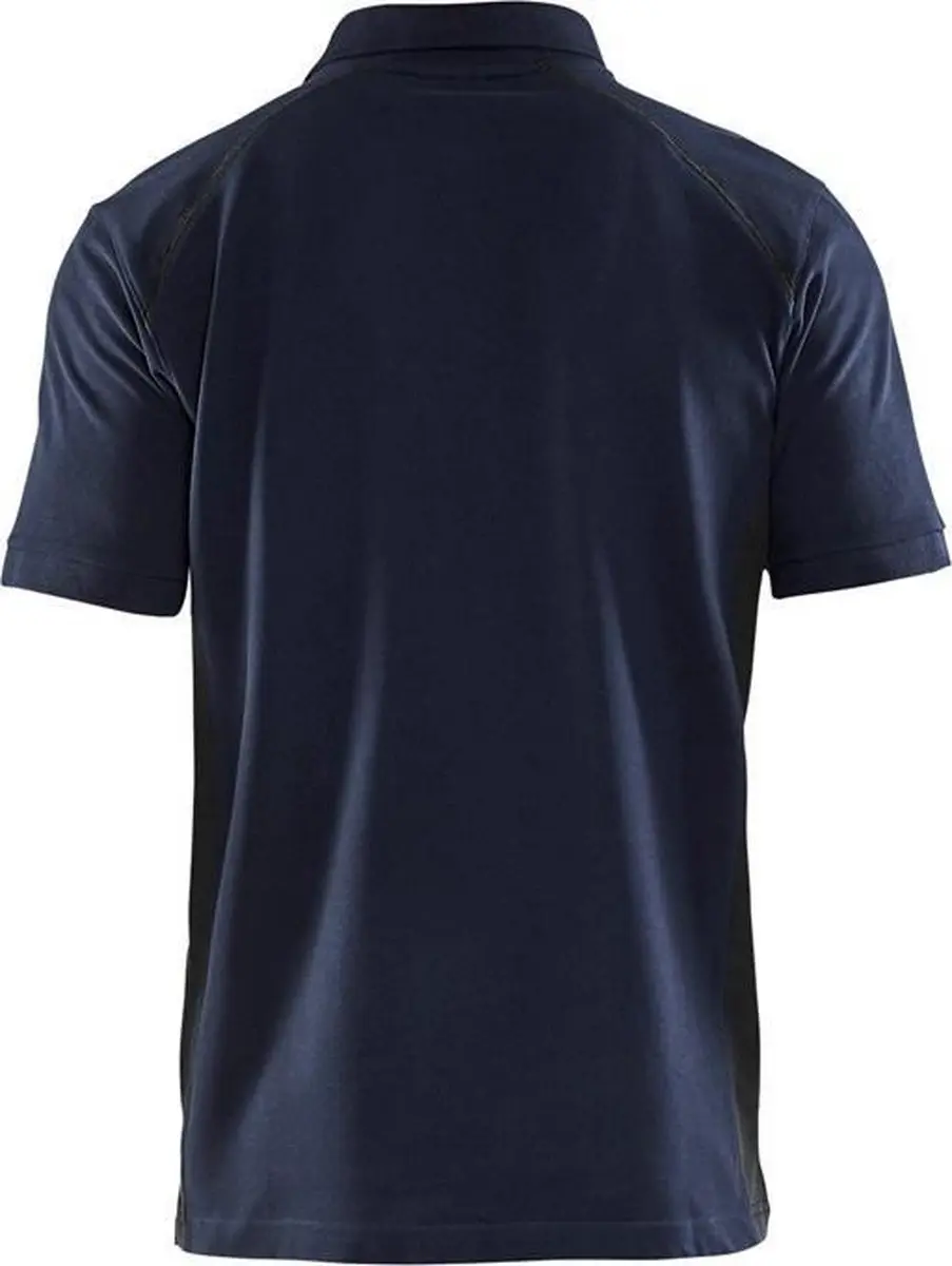 Blåkläder 3324-1050 Poloshirt Piqué - XXXL - Donker marineblauw/Zwart