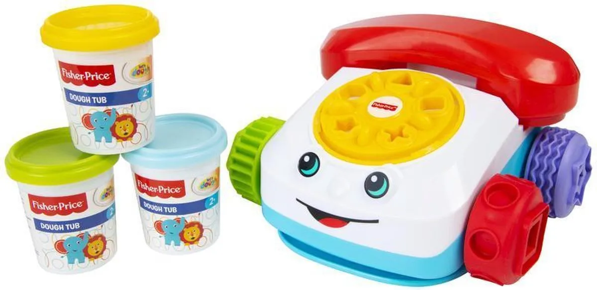 Fisher Price Dough Klets Telefoon - Multi Color