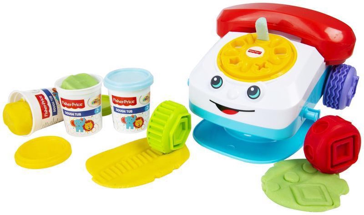 Fisher-Price - Dough Klets Telefoon - Interactief Speelgoed