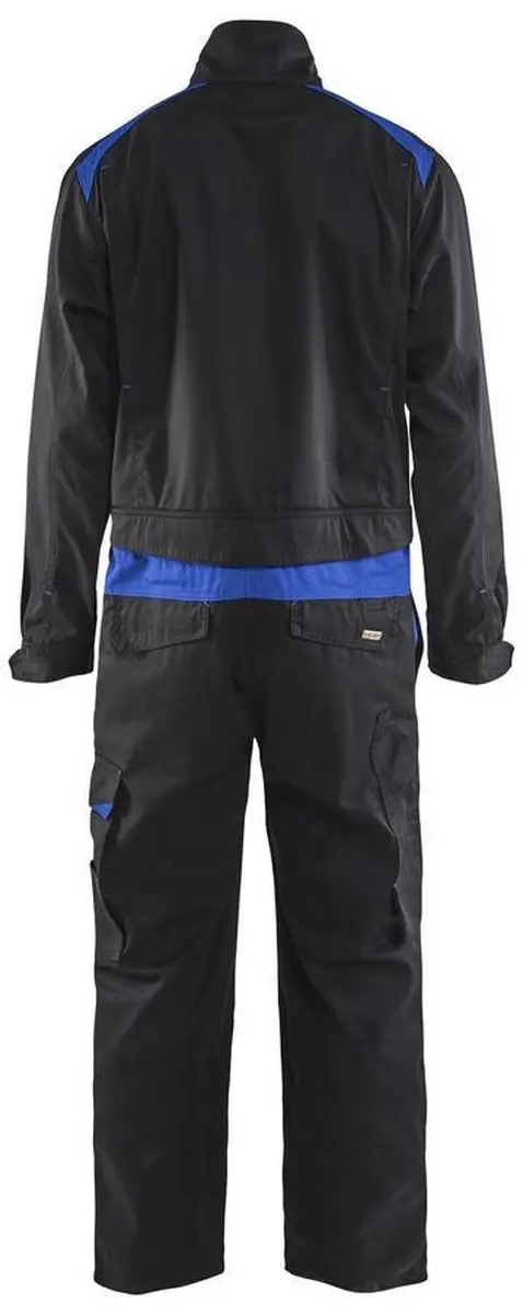 Blåkläder 6054-1800 Industrie Overall 62 - Zwart/Korenblauw