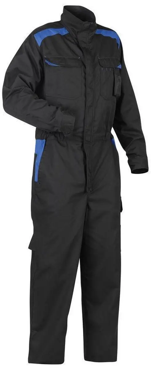 Blåkläder 6054-1800 Industrie Overall 62 - Zwart/Korenblauw