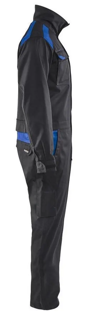 Blåkläder 6054-1800 Industrie Overall 62 - Zwart/Korenblauw - afbeelding 6 van 6