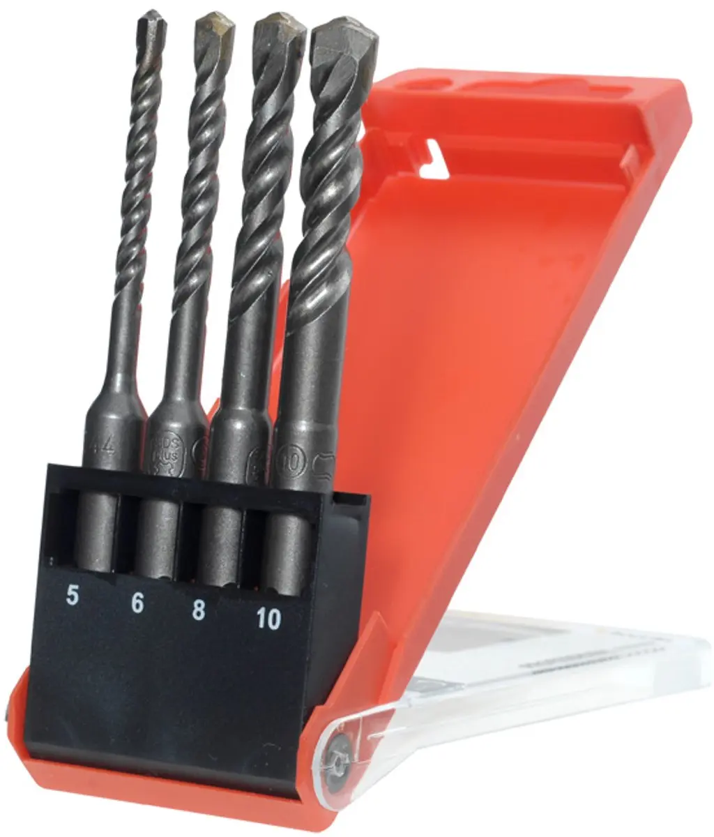 KWB HB 44 SDS Plus Hamerborenset - 4-delig