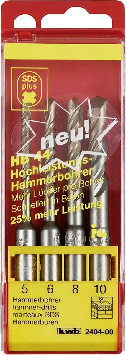 KWB HB 44 SDS Plus Hamerborenset