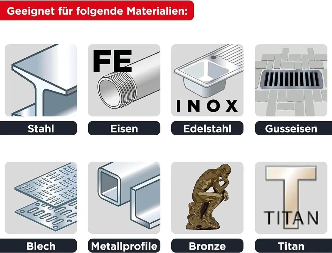 KWB HI-NOX Universele Accu-Top-Metaalboorset 19-delig - Ø1-10mm