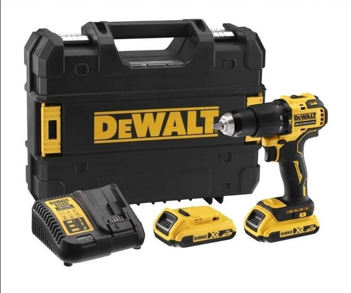 DeWalt DCD709D2T-QW Klopboorschroefmachine 18V - 2x 2Ah - afbeelding 6 van 6