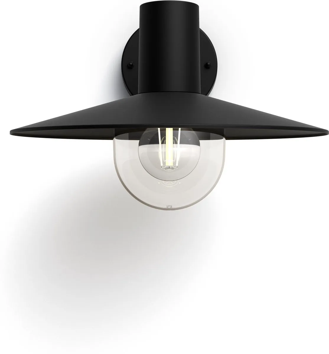 Philips Hue Skua Wandlamp E27 Warmwit - Zwart