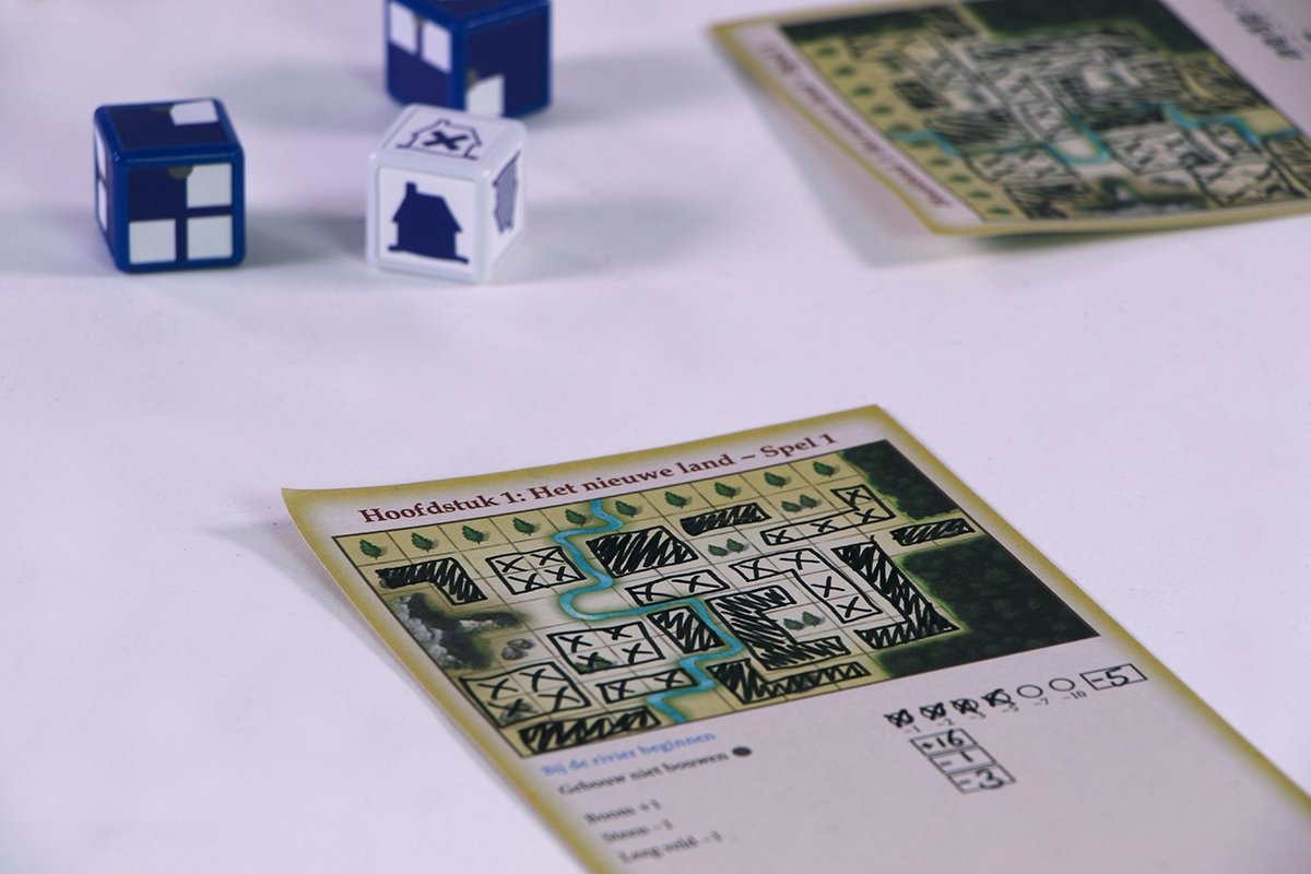 999 Games - My City - Roll & Write - Dobbelspel