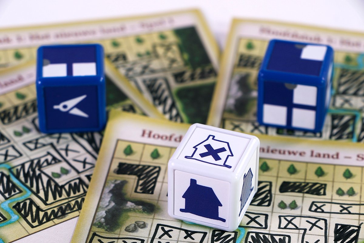 999 Games - My City - Roll & Write - Dobbelspel