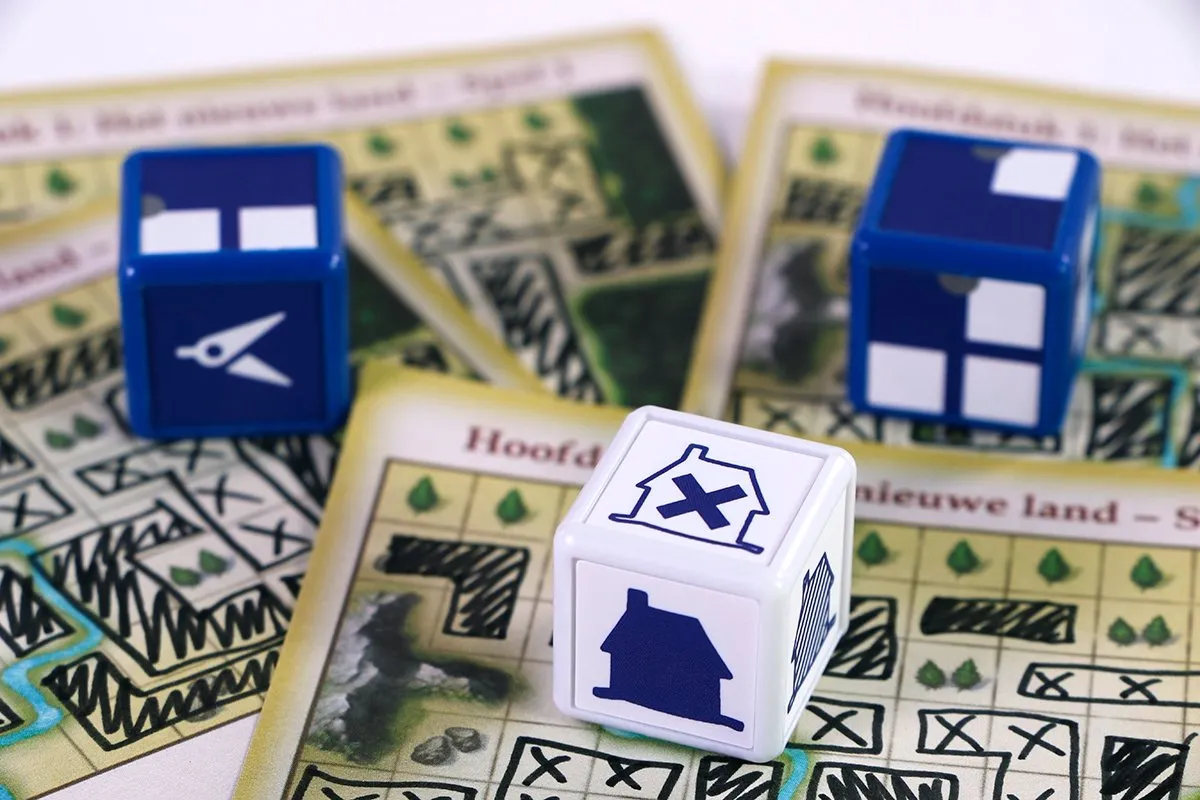 999 Games My City Roll & Write Dobbelspel 999-MYC02