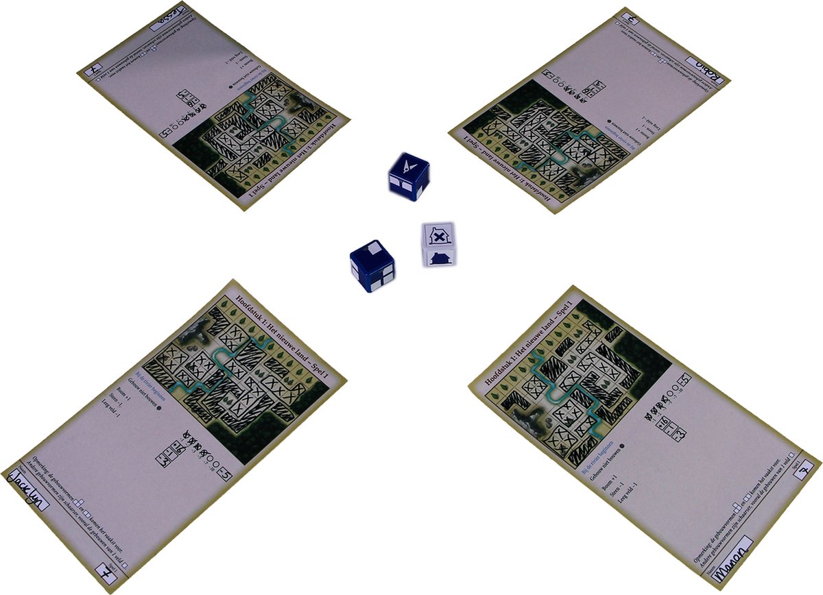 999 Games - My City - Roll & Write - Dobbelspel