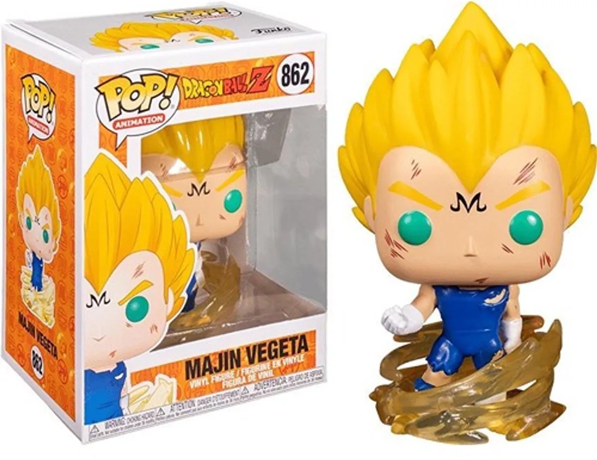 Funko Pop Majin Vegeta Dragon Ball Z - 9,5 cm - Multi - afbeelding 6 van 6