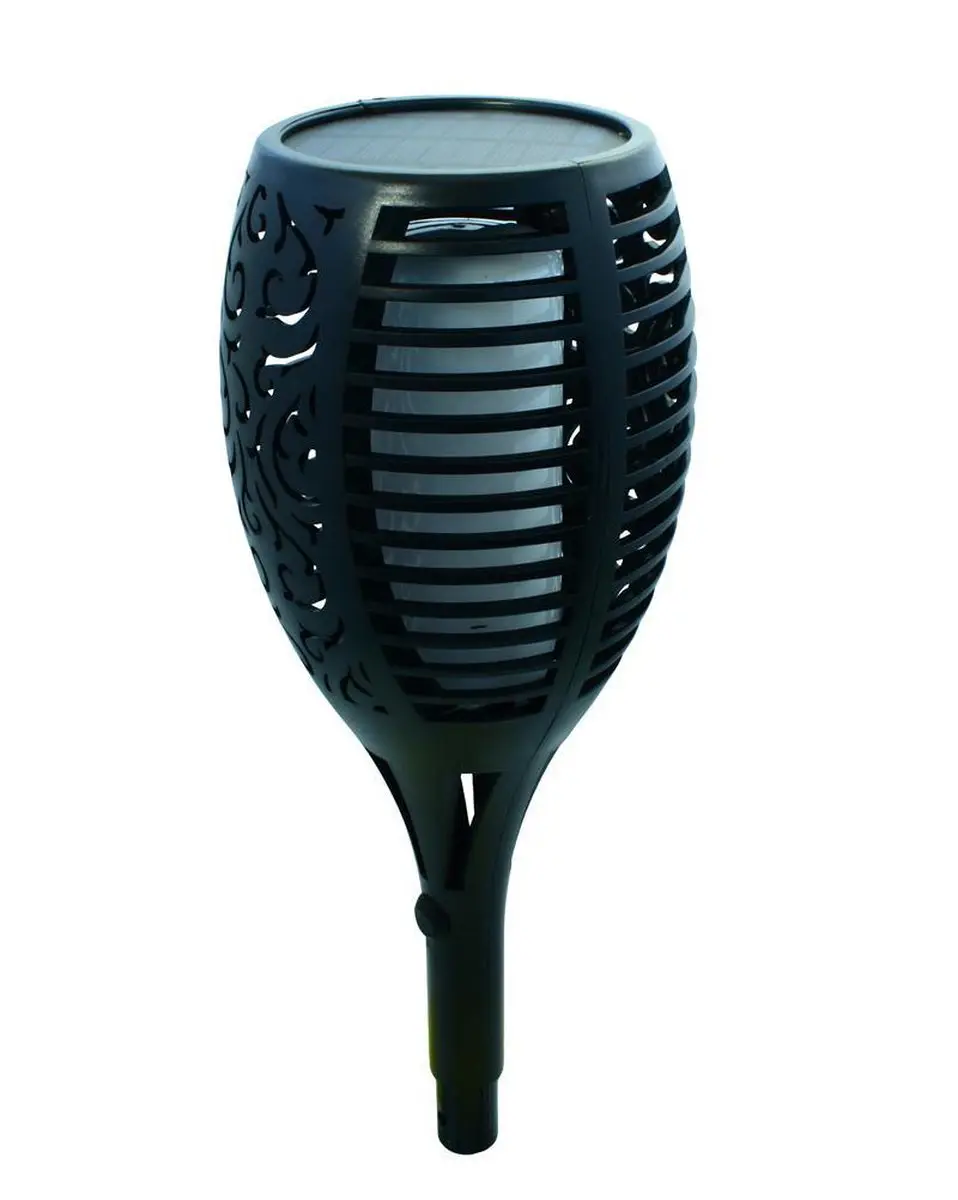 Powerplus Dragon Zonne Tuinlamp 96 LED - Realistische Vlamkleur
