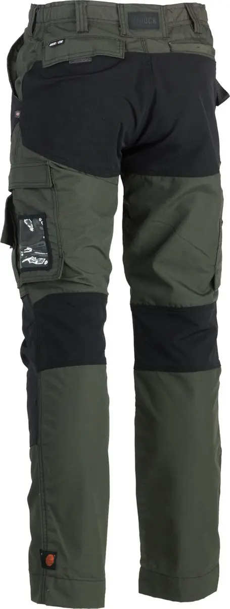 Herock Hector Werkbroek Experts 40 - Khaki/Zwart