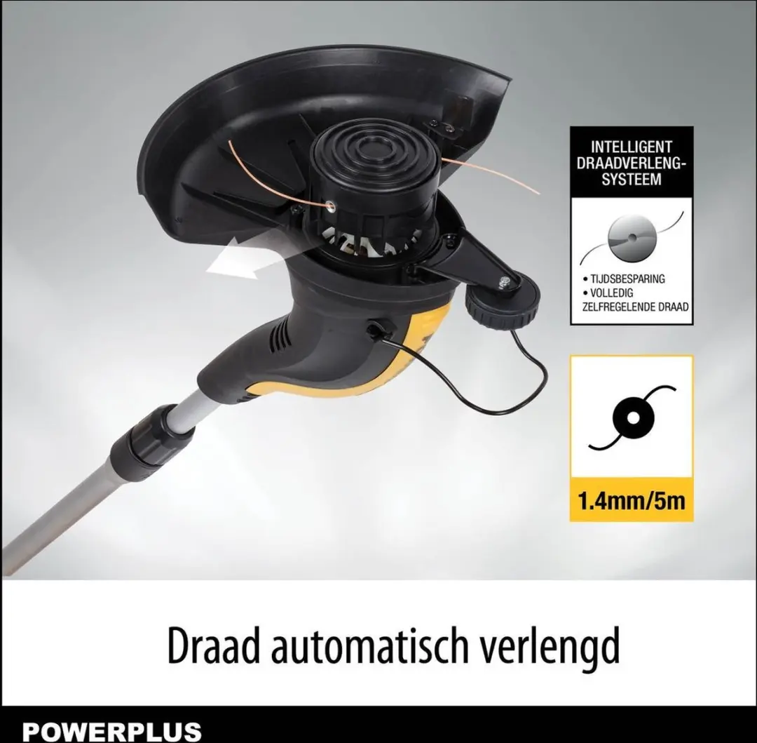 Powerplus POWXG30030 Elektrische Grastrimmer 400W - 270mm - afbeelding 6 van 6