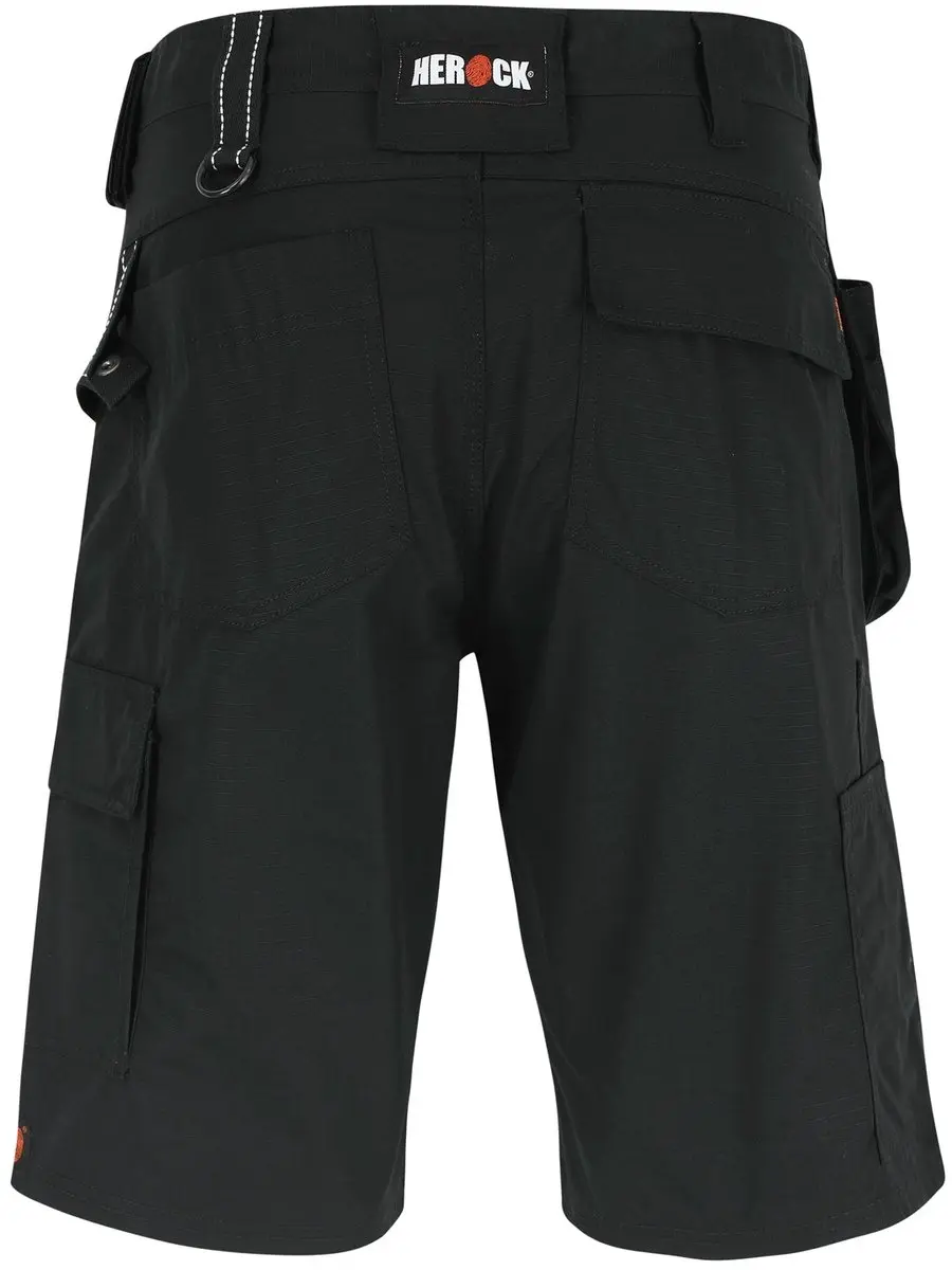Herock Batua Korte Werkbroek 48 - Grijs/Zwart