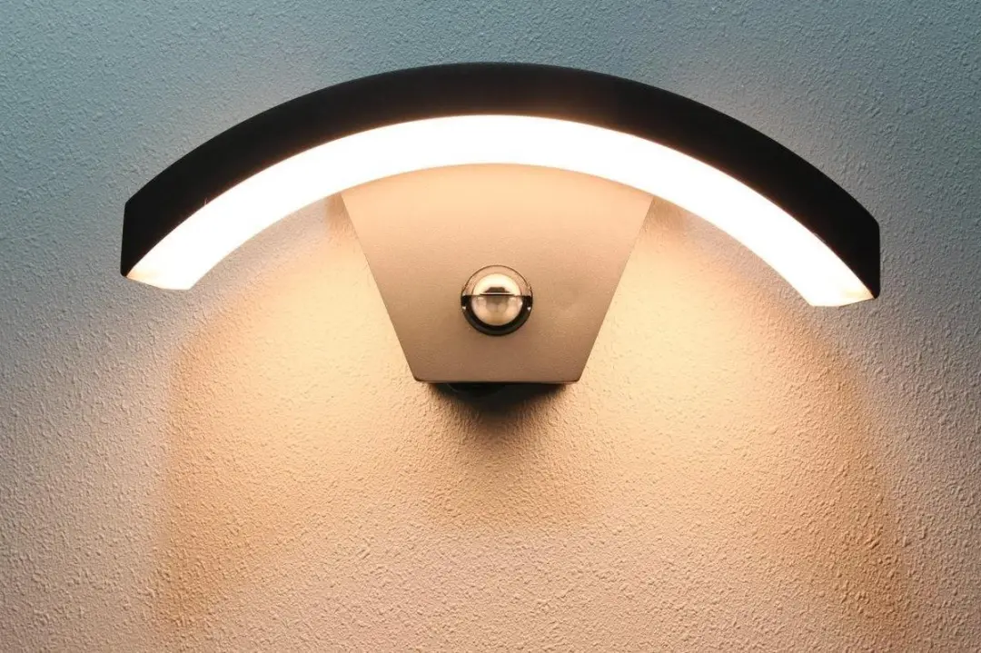 Integral Wandlamp Harm - 27cm - Grijs - Warm wit 3000K