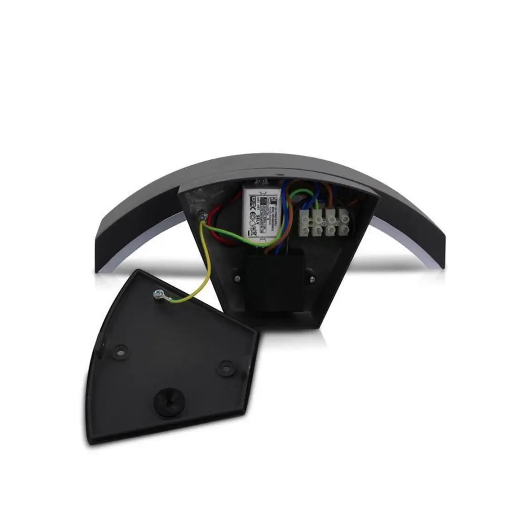 Integral Wandlamp Harm - 27cm - Grijs - Warm wit 3000K - afbeelding 6 van 6