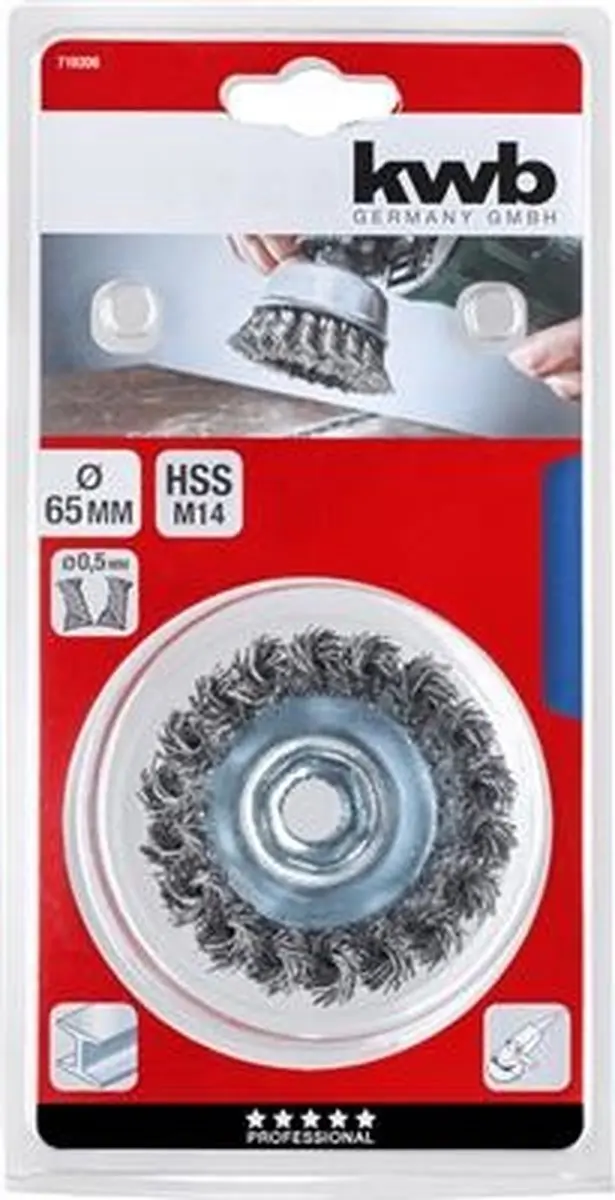 KWB Komborstel Agresso-Flex 66mm M14