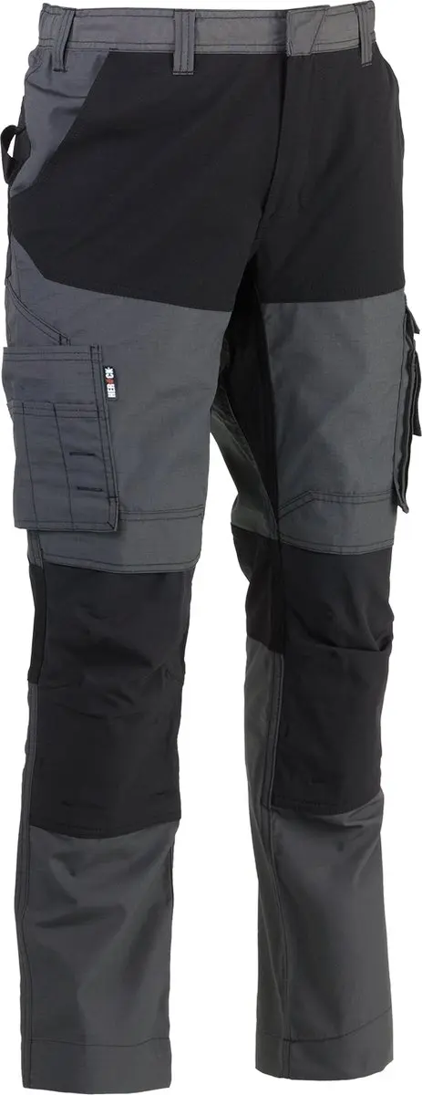 Herock Hector Werkbroek Antraciet/Zwart - Maat 52