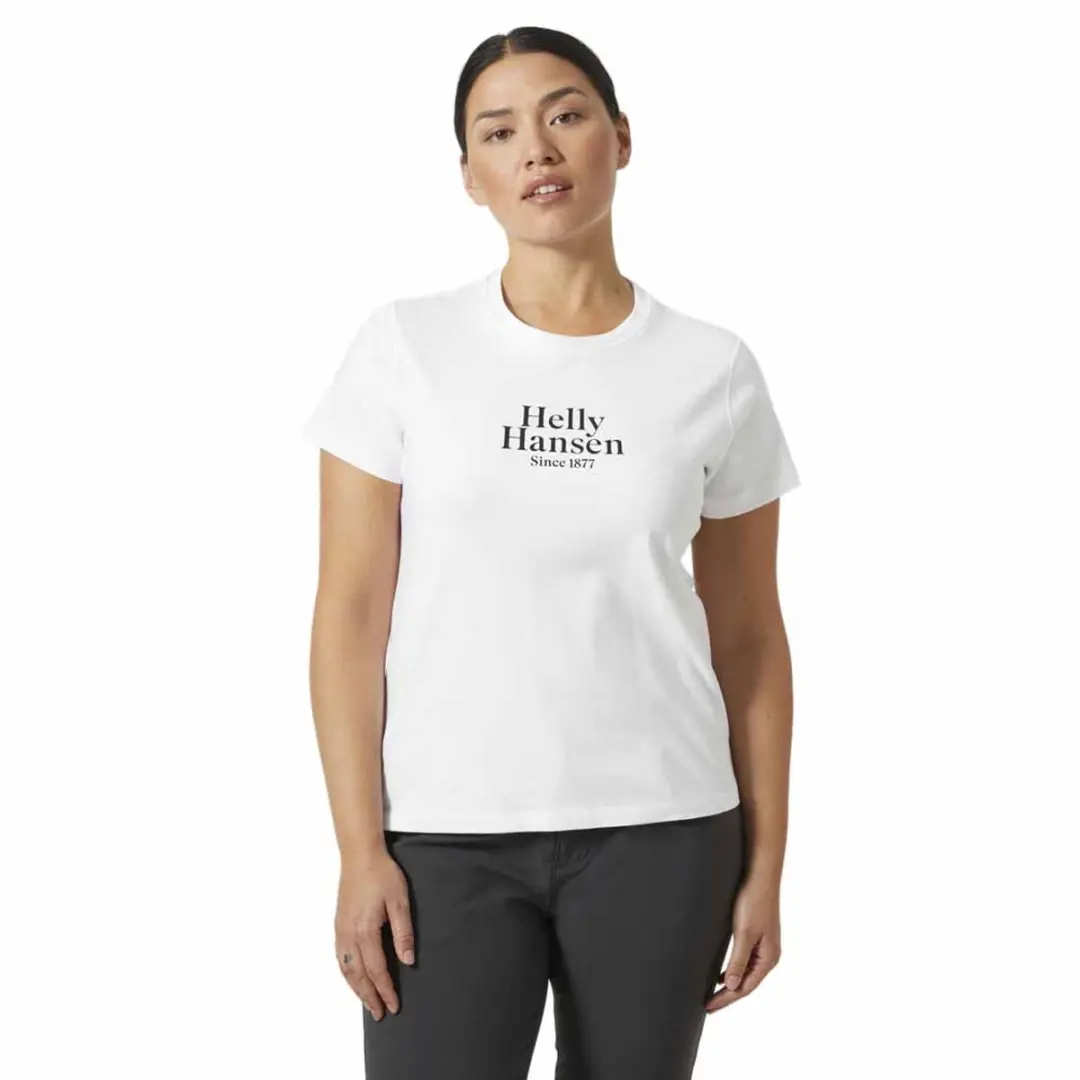 Helly Hansen Core Graphic 2.0 T-shirt Wit M