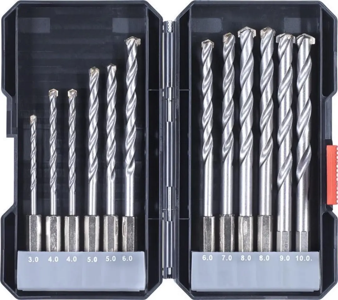 KWB 108840 Steen-spiraalboorset Metaal 12-delig