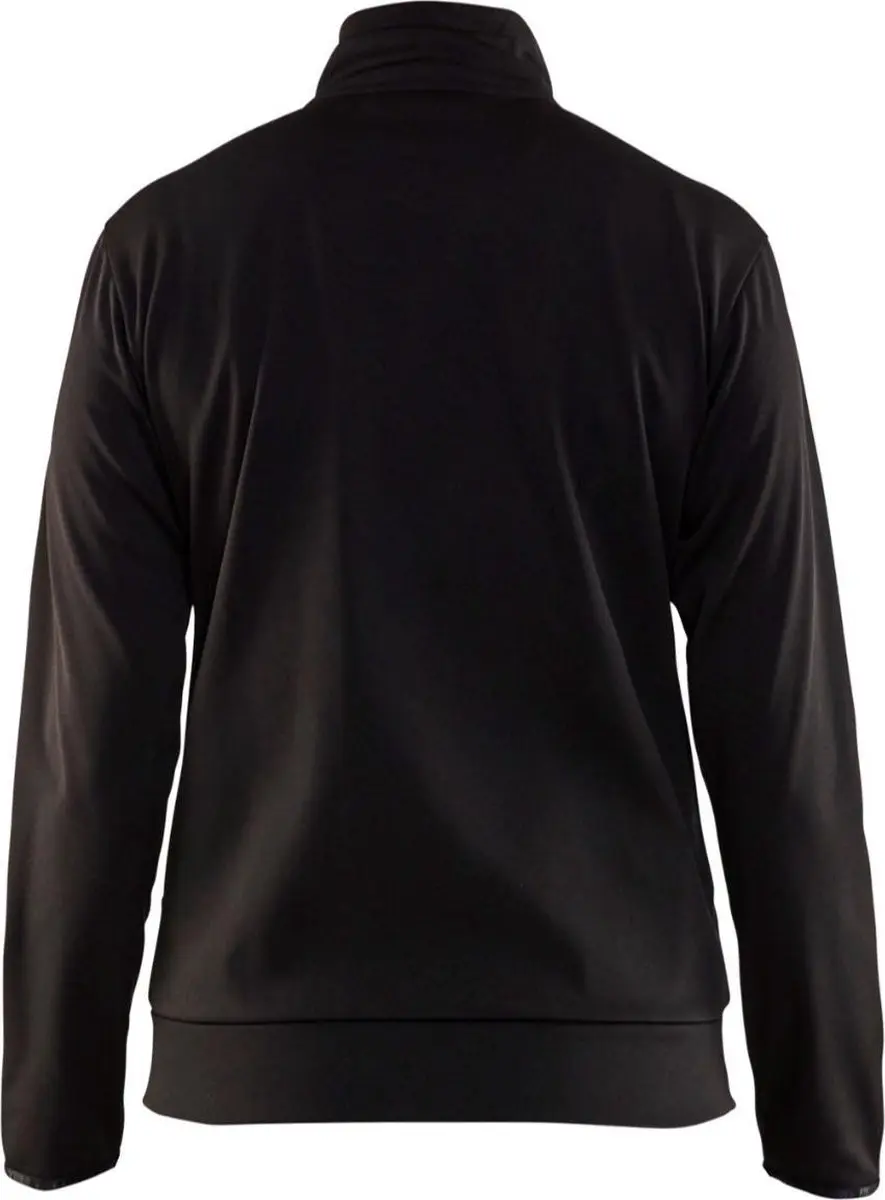 Blåkläder 3394-2526 Dames Service Sweatshirt - Zwart/High Vis Geel M