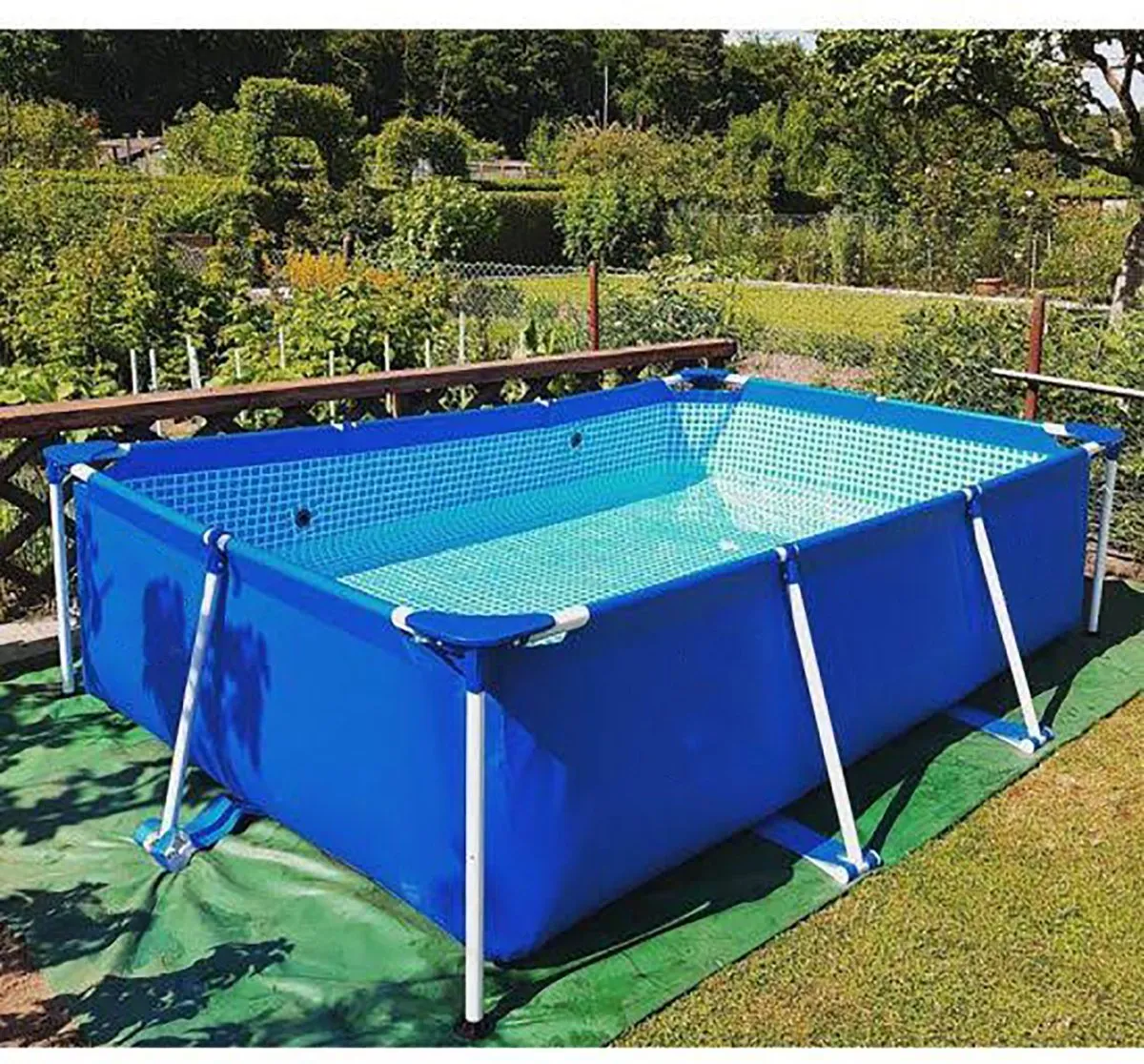 Intex AG7000 AG Zwembad 260x160x65cm - Lichtblauw - afbeelding 6 van 6