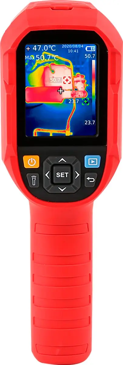 UNI-T UTi720A Warmtebeeldcamera 256x192 - 25Hz - Rood