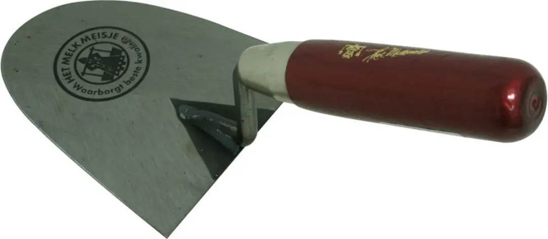 Het Melkmeisje Metseltroffel Arnhems Model Rechts 160mm - Zwart