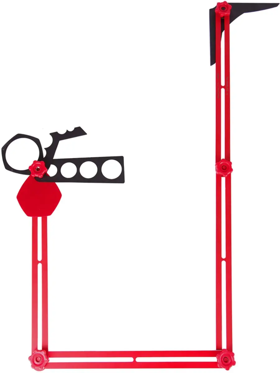 Mechanic TileTemplate XL Tegelsjabloon 71419031022 - Rood