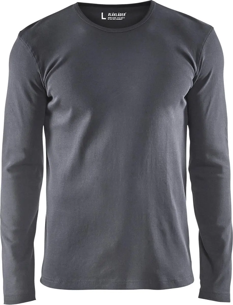 Blåkläder T-shirt Lange mouw 3314-1032 - Grijs L