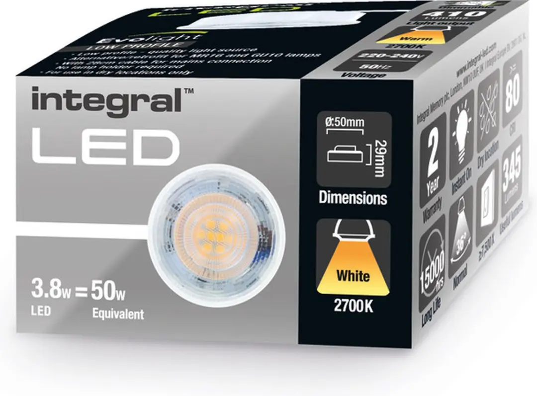 Integral Evolight LED Module 3,8W 410lm 2700K - Helder - afbeelding 6 van 6