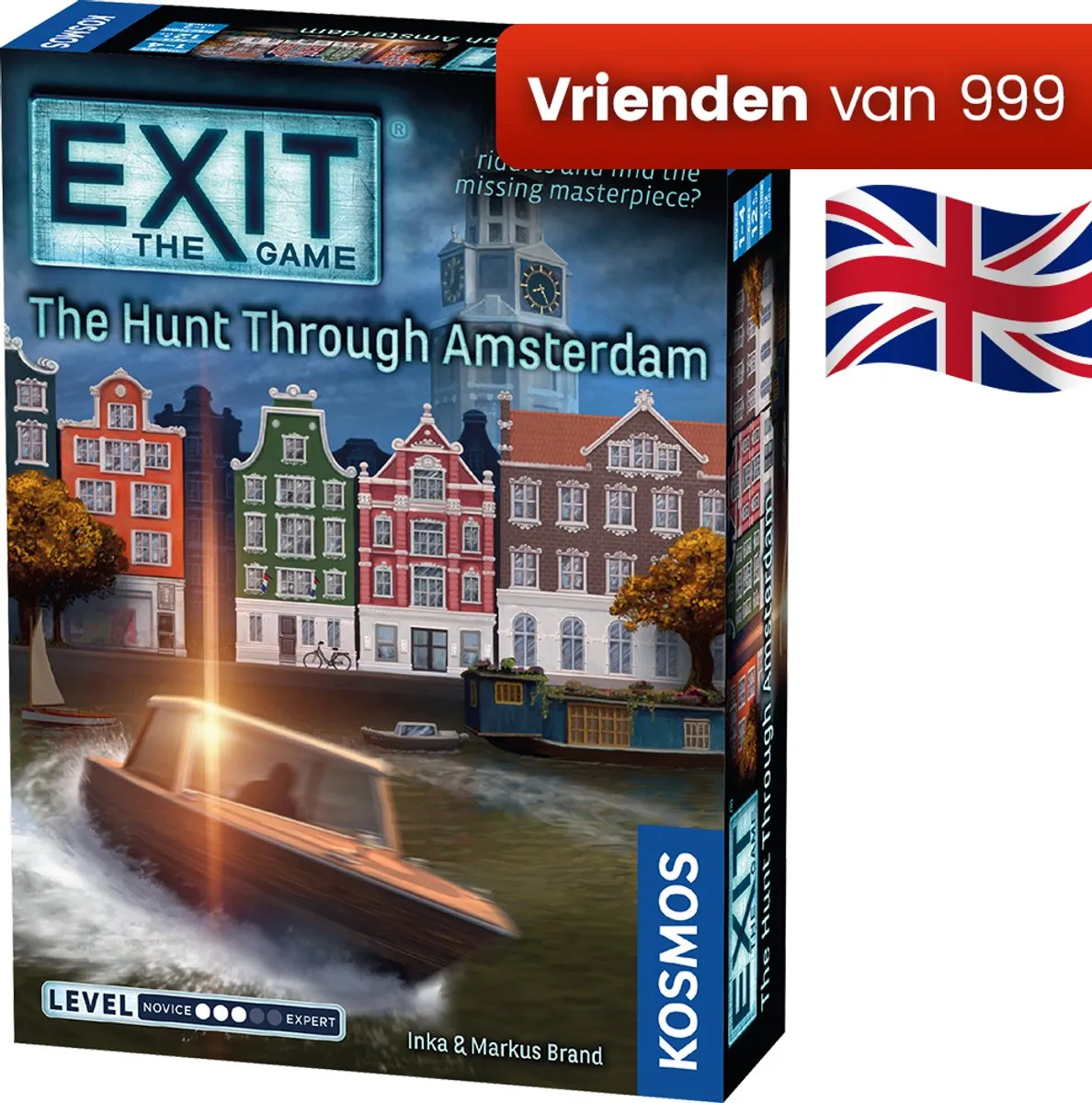 999 Games Exit - The Hunt Through Amsterdam - 1-4 Spelers