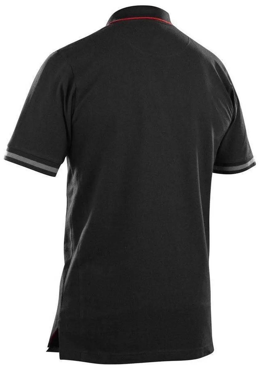 Blåkläder Poloshirt 3389-1050 - XXXL - Zwart/Rood