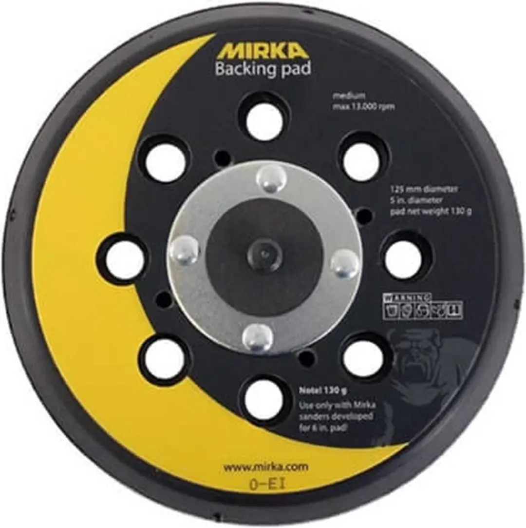 Mirka Deros Backing Plate 125mm