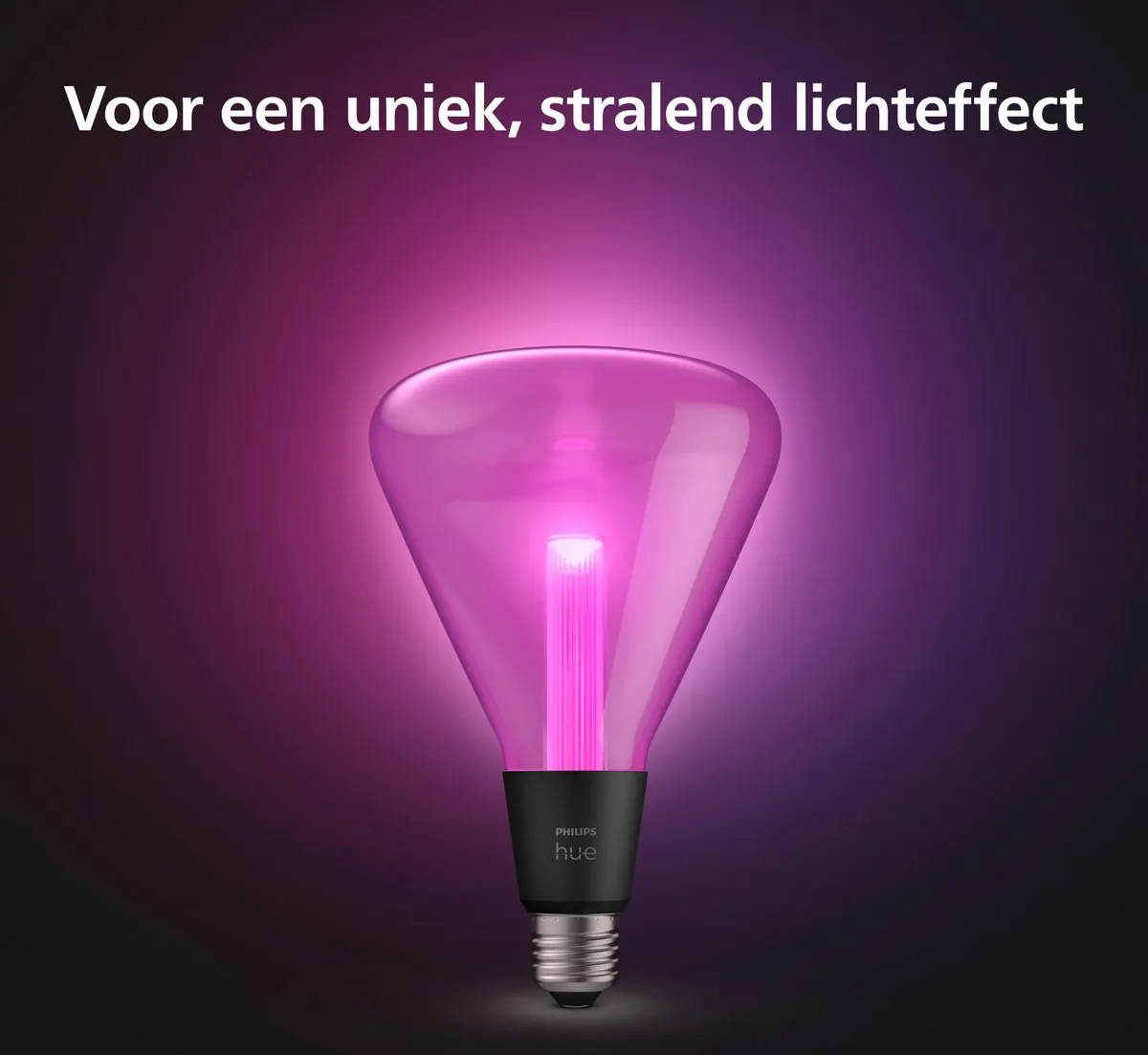 Philips Hue Lightguide Hanglamp Zwart - E27 RGBW