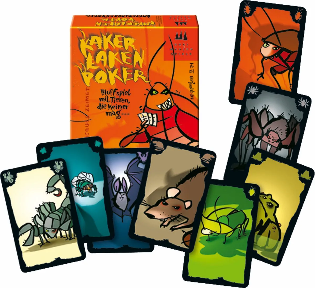999 Games Kakerlaken-Poker - 2-6 Spelers
