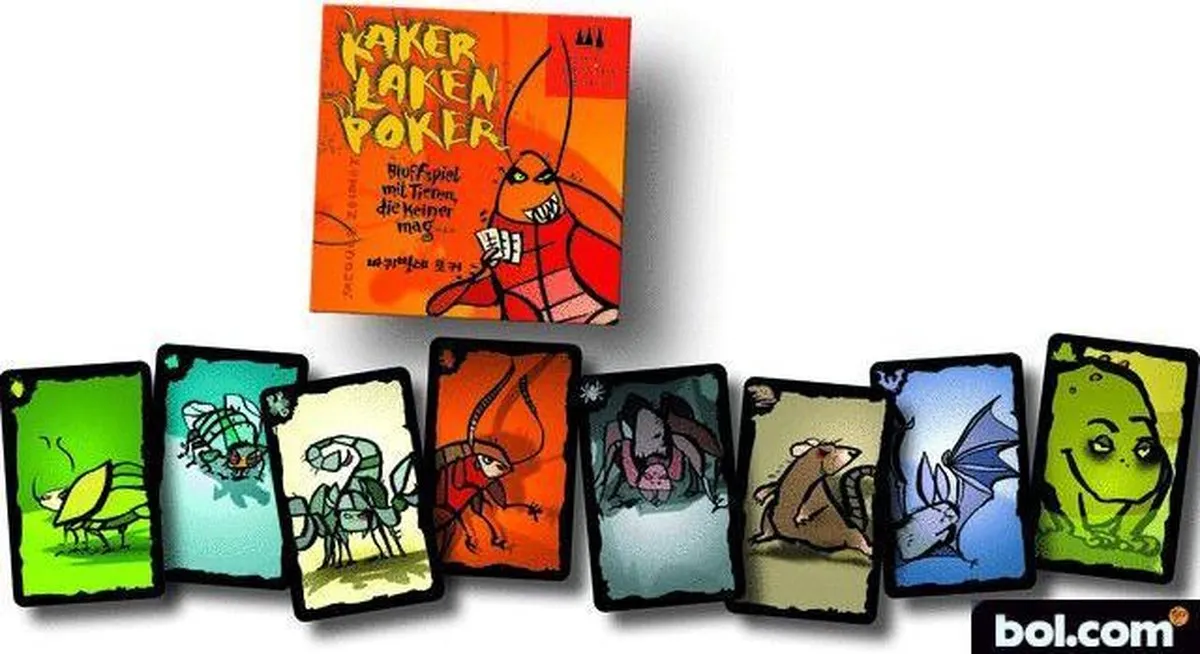 999 Games Kakerlaken-Poker - 2-6 Spelers