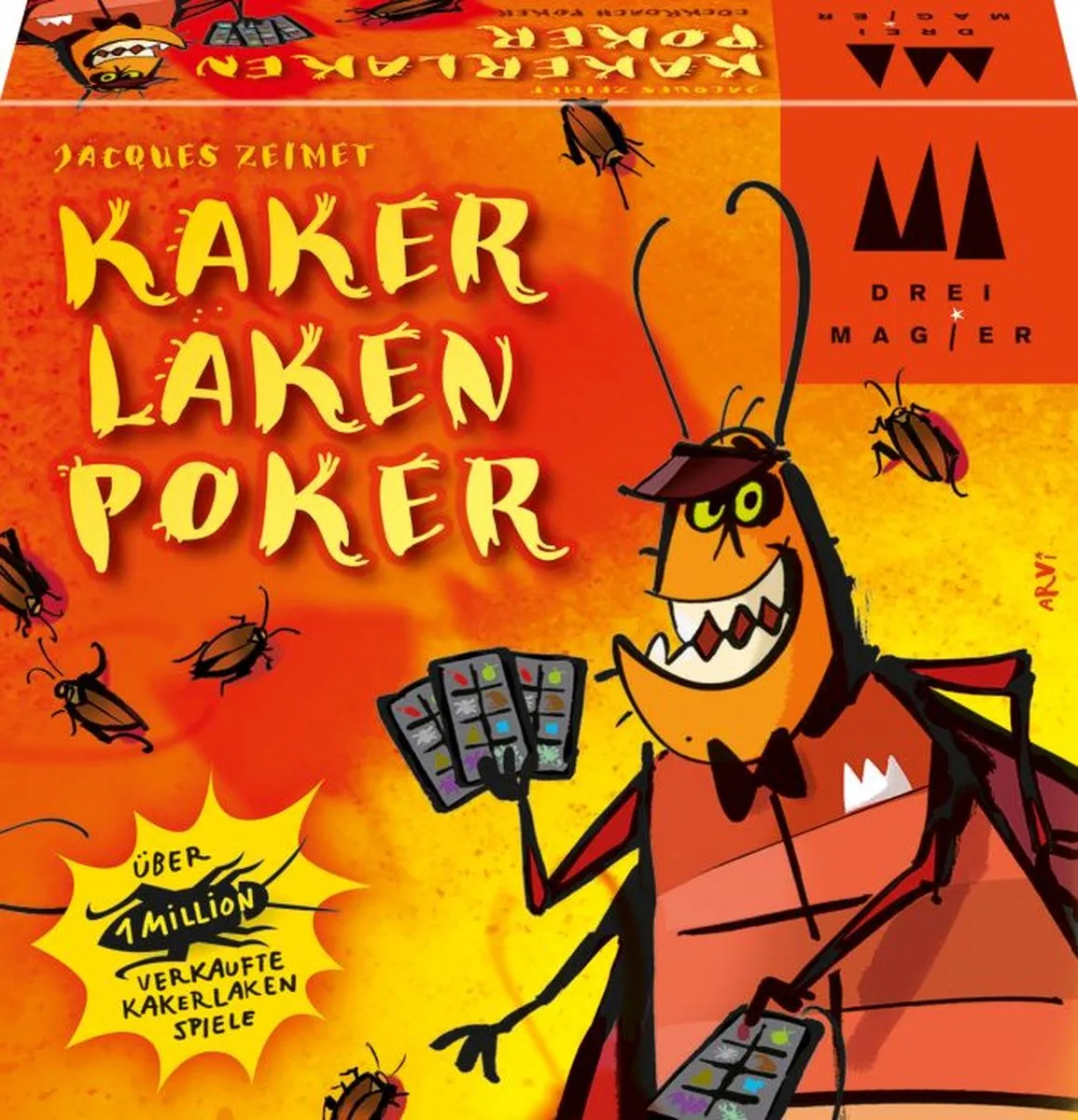 999 Games Kakerlaken-Poker - 2-6 Spelers