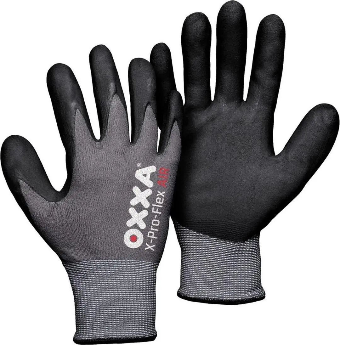 Oxxa X-Pro-Flex AIR Werkhandschoenen 7 - Zwart