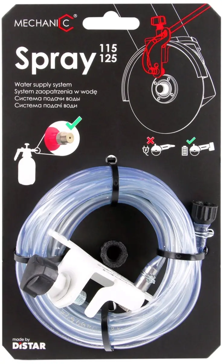 Mechanic Waterkoeling Opzetstuk Haakse Slijper 125mm