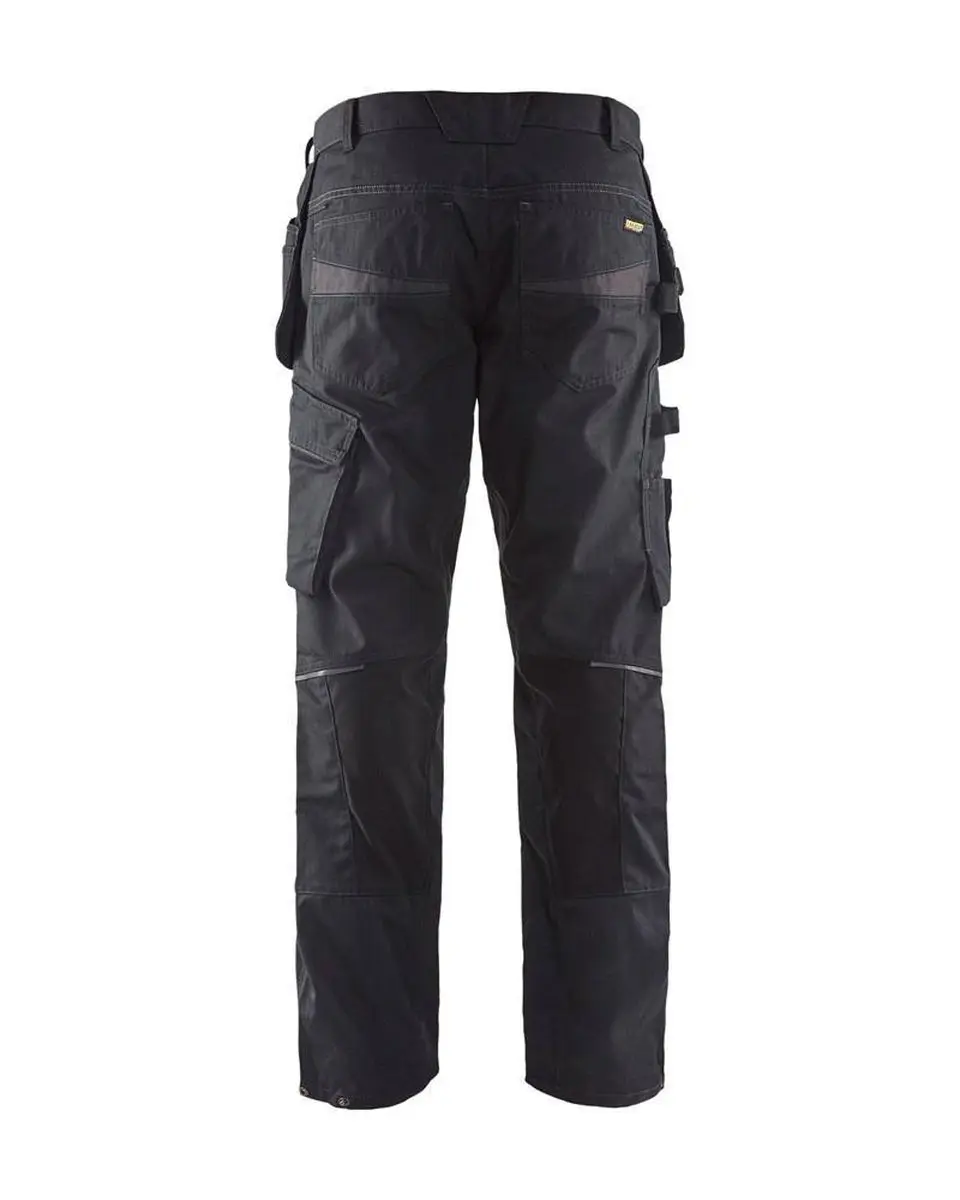 Blåkläder Service Werkbroek Stretch 1496-1330 - 54 - Zwart/Geel - afbeelding 6 van 6