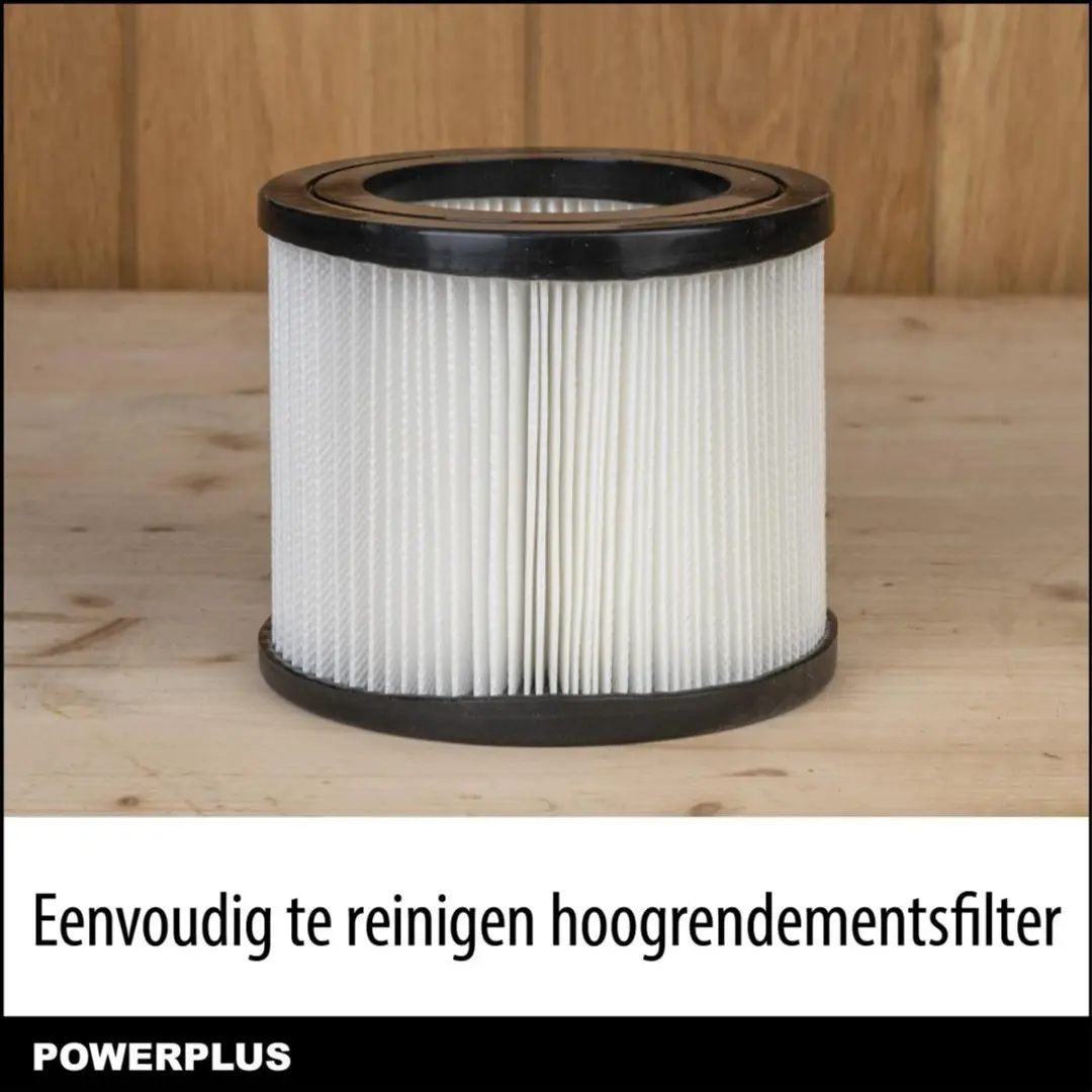 Powerplus POWX3265 Stofzuiger Tapijtreiniger Nat-Droog 1600W 20L - Geel