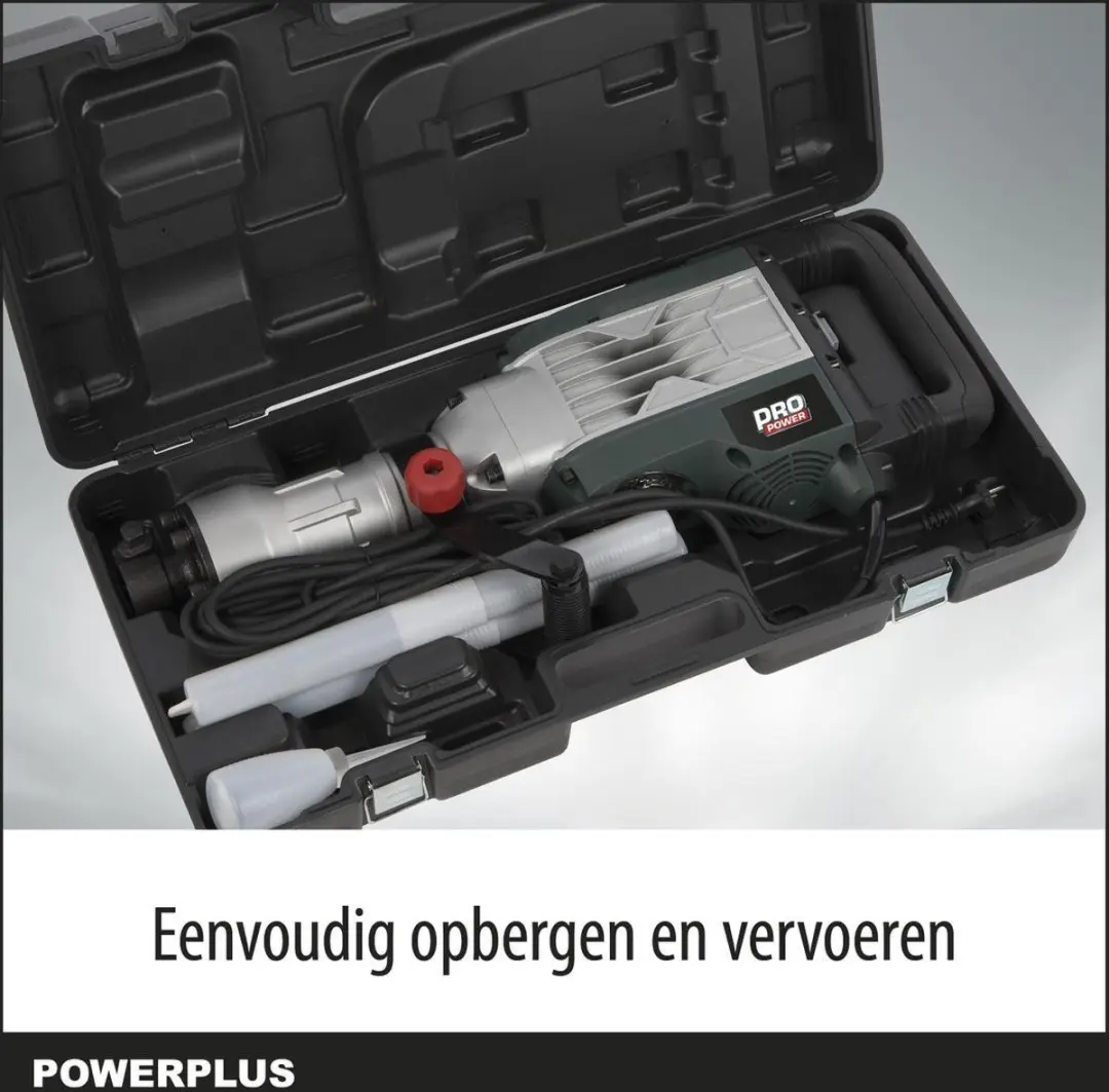 Powerplus Pro Power Breekhamer 1700W SDS