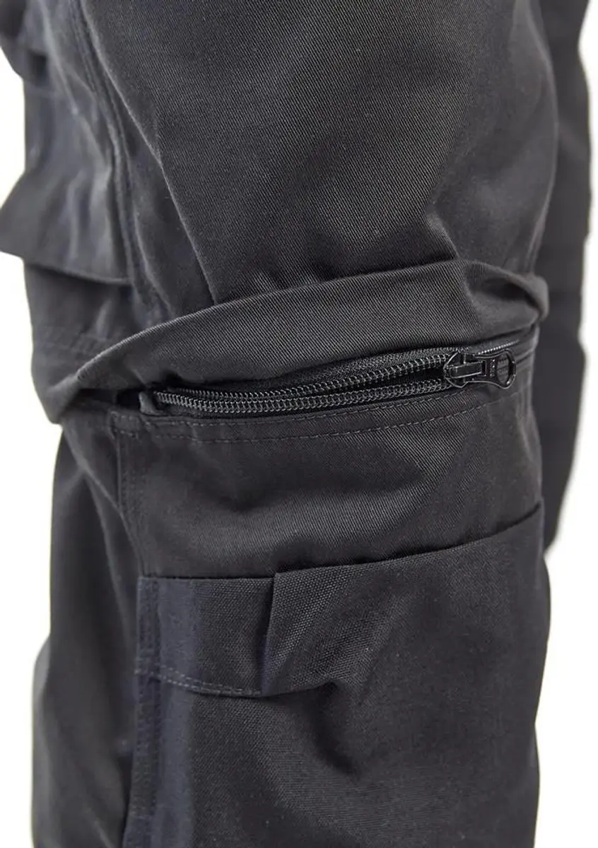 Blåkläder Werkbroek Zip-Off 1538-1860 - Maat 60 - Zwart