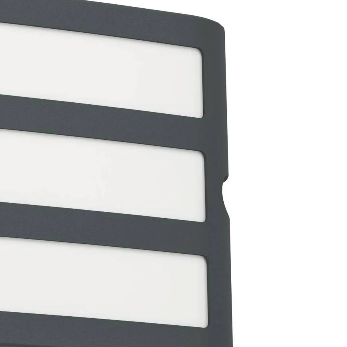 Eglo Camarda Wandlamp Buiten E27 - 22cm Antraciet/Wit
