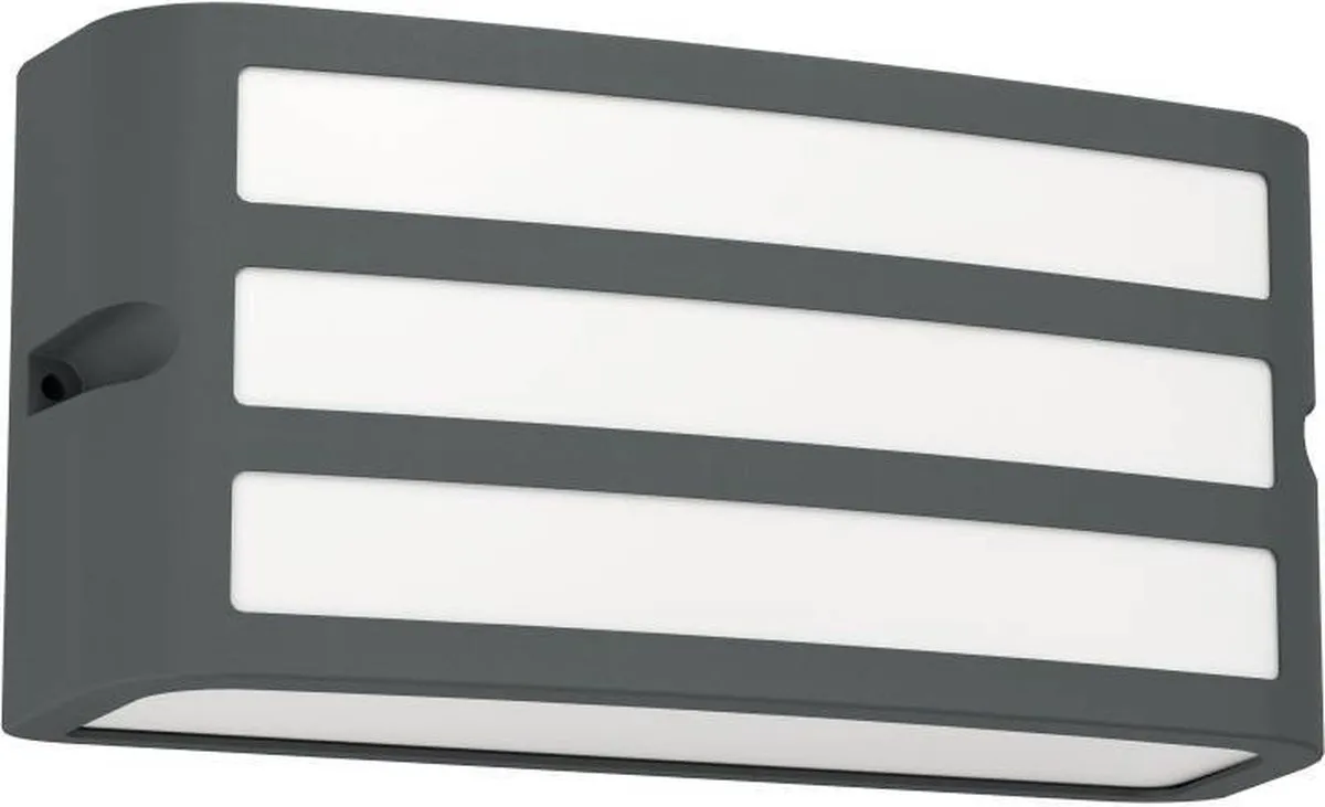 Eglo Camarda Wandlamp Buiten E27 - 22cm Antraciet/Wit